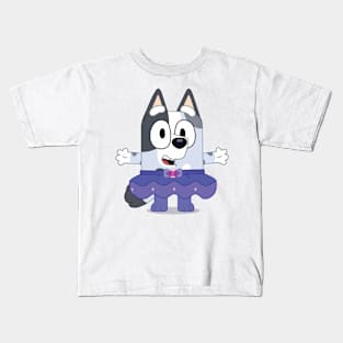 Bluey MUffin Design 4 Kids T-Shirt